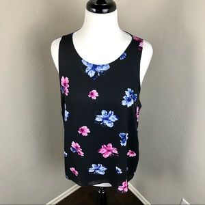 Vince Camuto Sleeveless Floral Tunic